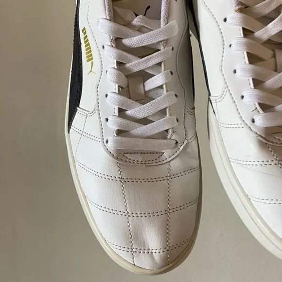 Puma Astro Kick Black White Shoes Synthetic Sneakers Size 10,5 - Picture 8 of 12